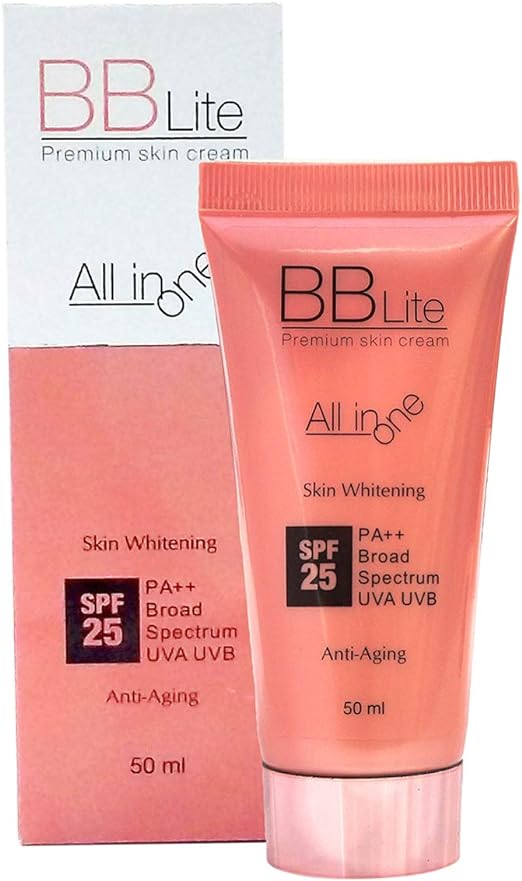 BBlite Premium Skin Cream - All-in-One Benefits | Skin Whitening, Anti-Ageing, SPF25, PA++, Broad Spectrum, UVA, UVB Protection