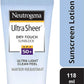 Neutrogena Ultra Sheer Dry Touch Sunblock, White, 88 ml (Pack of 2)