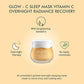 Dot & Key Glow - C Sleep Mask, Vitamin C Overnight Radiance Mask, Night Gel 60ml, With Vitamin C And Hyaluronic Acid, Paraben Free