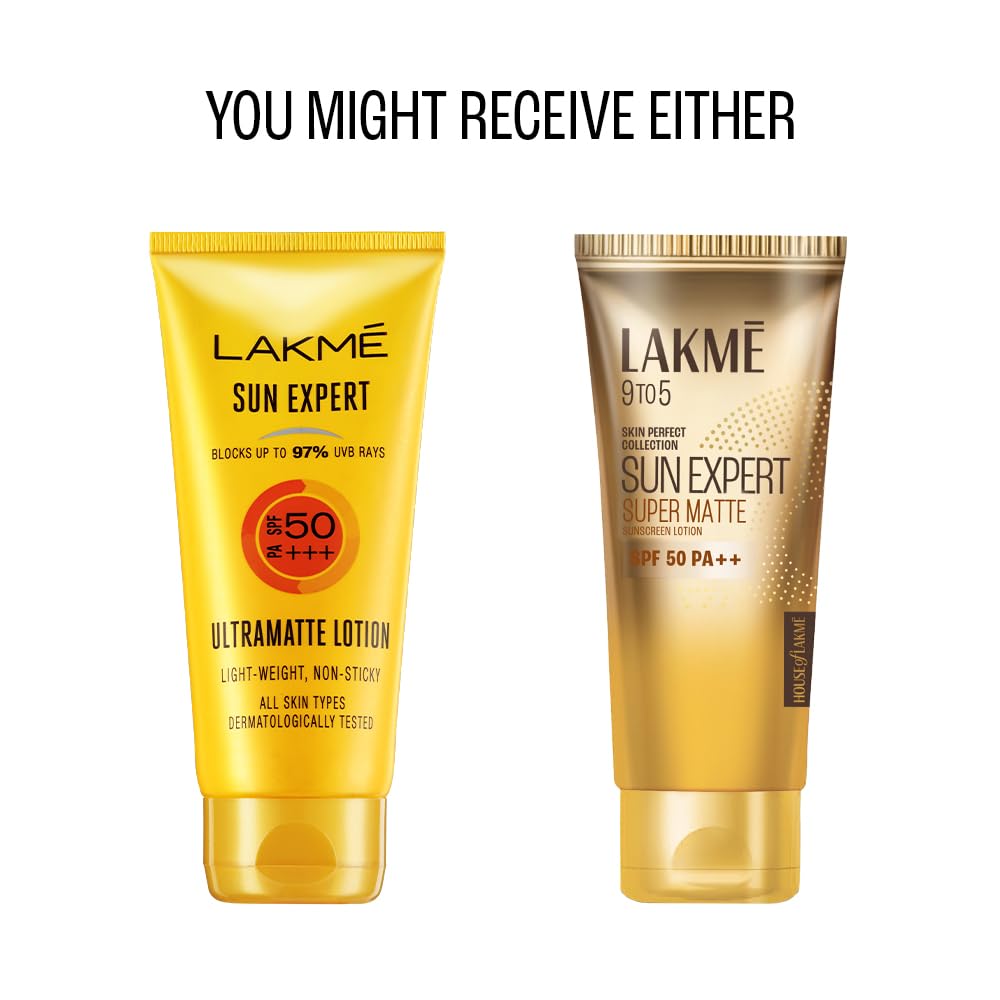 Lakme Sun Expert SPF 50 Ultra Matte Lotion, 50 ml