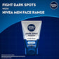 NIVEA Men Face Wash, Dark Spot Reduction, for Clean & Clear Skin with 10x Vitamin C Effect, 100 g