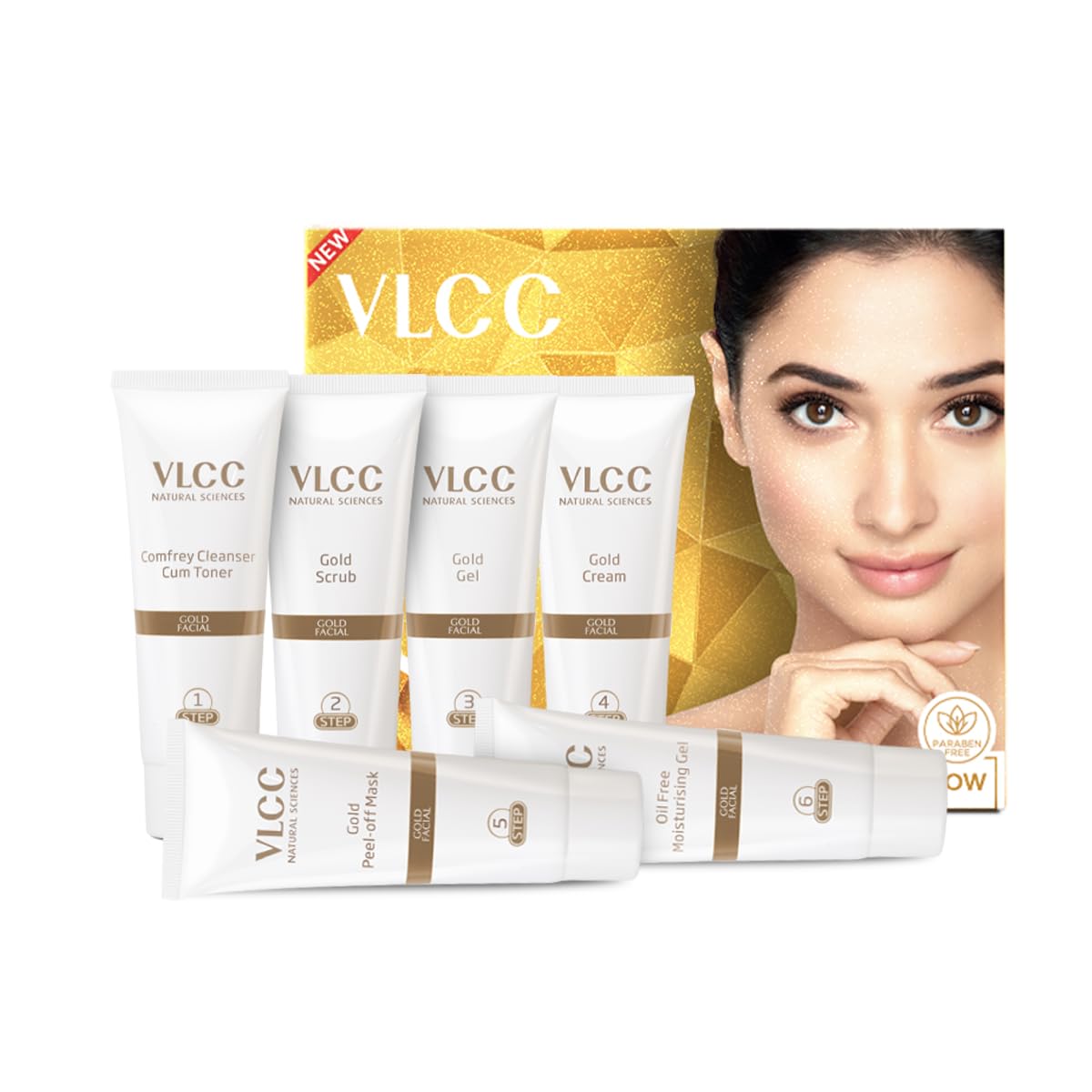 VLCC Gold Facial Kit - 60g