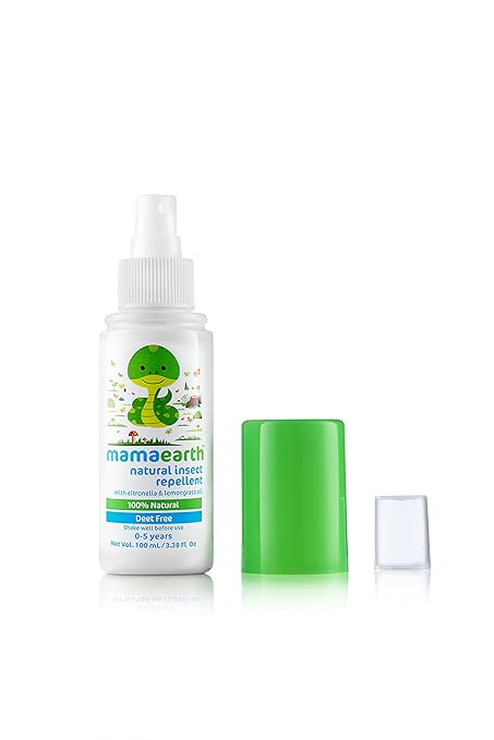 Mamaearth Natural Insect Repellent for Babies (100 ml, 0-5 Yrs)