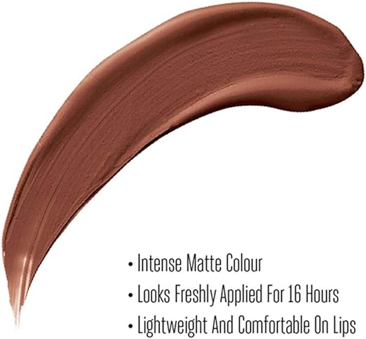 Lakme Forever Matte Liquid Lip Colour (Nude Twist,5.6ml)