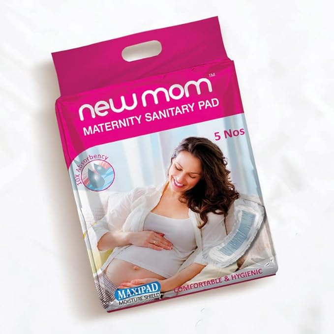 NewMom Disposable Maternity Pads (Maxi) - Pack of 5x3