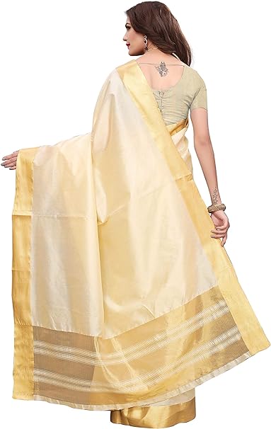 Yashika Linen Saree with Blouse Piece