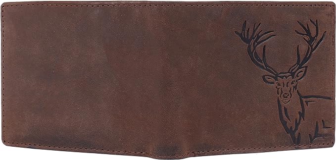 LONDON ALLEY Elk Wallet, Vintage Brown