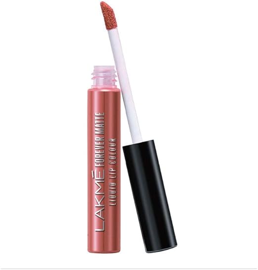 Lakme Forever Matte Liquid Lip Colour - Nude Myth,5.6ml