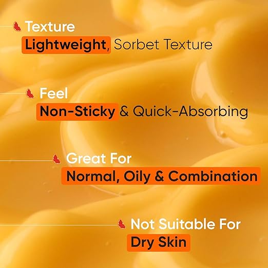 Dot & Key Vitamin C + E Sorbet Super Bright Moisturizer for Face | Fades Pigmentation & Dark Spots, Reduces Skin Dullness