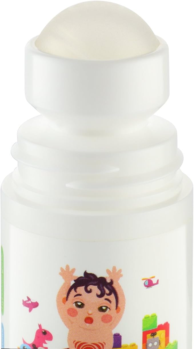 Mamaearth Easy Tummy Roll On for Colic & Gas Relief with Hing & Fennel Oil Contain Glycerin | Shea Butter | Aloe Vera | Almond Oil 40ml (For external use)