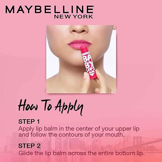 Maybelline New York Baby Lips Lip Balm (Berry Crush,4g