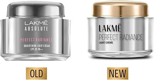 Lakme Absolute Perfect Radiance Skin lightening Light Creme 50 g