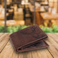 LONDON ALLEY Elk Wallet, Vintage Brown