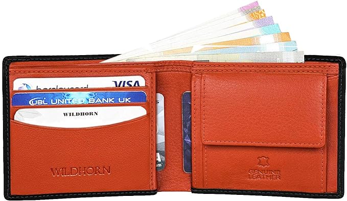 Wildhorn Genuine Leather Hand-Crafted Wallet for Men's