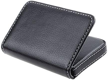 OFIXO Black Faux Leather Men's Card Holder