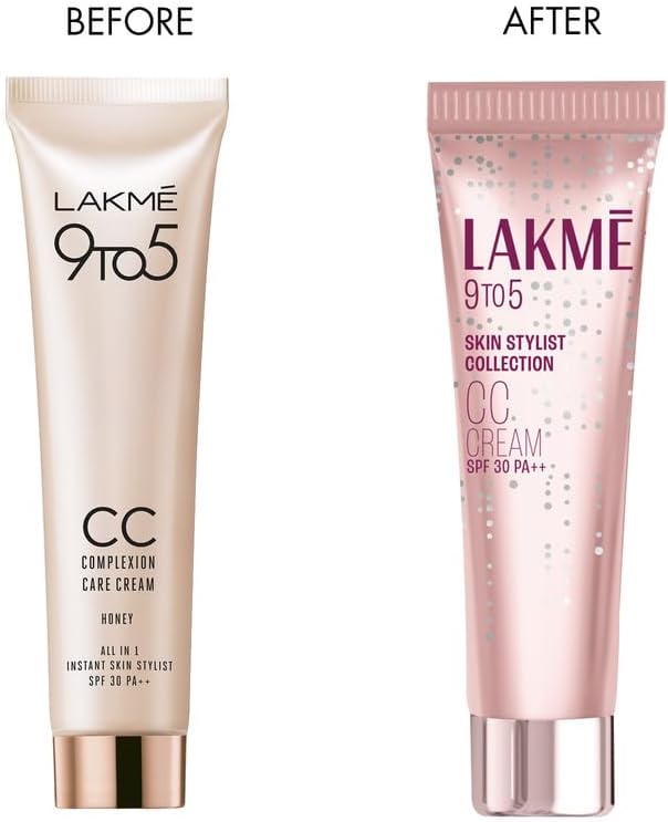 Lakme 9 to 5 Complexion Care CC Cream Honey, 30g