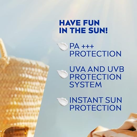 NIVEA Sun Lotion, Spf 50, With Uva & Uvb Protection, Water Resistant Sunscreen For Men & Women, 75 Ml