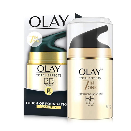 Olay Total Effects 7-In-1 Anti-Ageing BB Day Cream with Touch of Foundation (SPF15,50g)