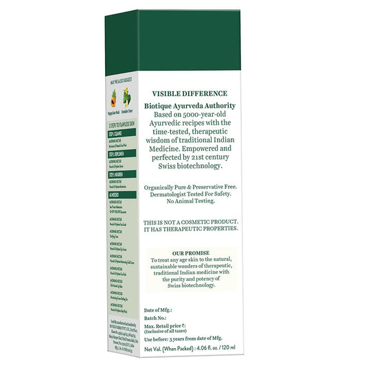 Biotique Bio Morning Nectar Visibly Flawless Skin Moisturizer, 190 ml/ 6.4Oz.