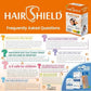 Hairshield Anti Lice Cream Wash 30ml Each (Pack Of 6) Free Head Lice Comb With Every Pack