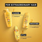 L'OREAL Paris Serum, Protection and Shine, For Dry, Flyaway & Frizzy Hair, With 6 Rare Flower Oils, Extraordinary Oil, 100 ml