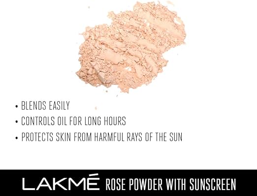 LAKMÉ Rose Face Powder (Soft Pink,40g)