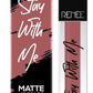 RENEE Stay With Me Non Transfer Matte Liquid Lip Color 5ml (Desire For Brown) - Kiss Proof | Smudge Proof | Waterproof | Long Lasting Liquid Lipstick