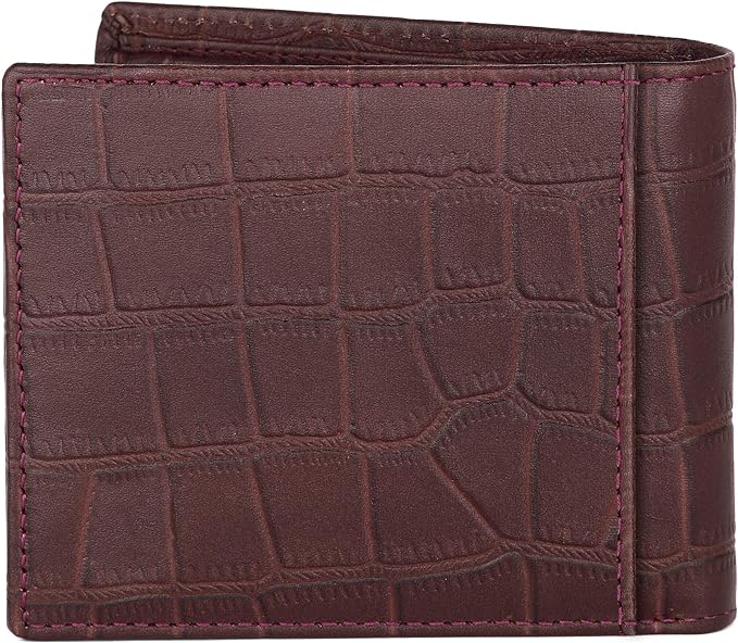 WILDHORN Genuine Leather Hand-Crafted Wallet For Men, Bifold Leather Wallet