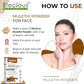 Elecious Mulethi Powder For Body, Skin, Face and Hair (200g), Skin Whitening | Yashtimadhu Powder, Liquorice Powder for Eating