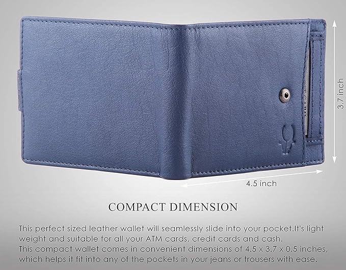 WILDHORN Blue Men's Wallet