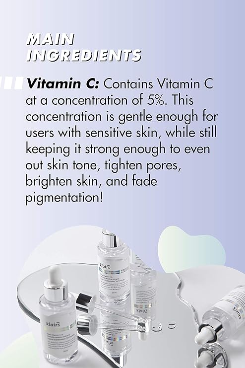 Klairs Freshly Juiced Vitamin C serum Korean Beauty Product - 35ml