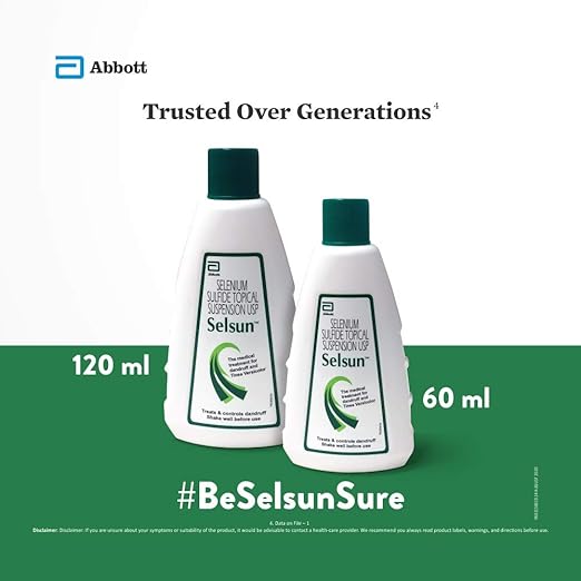 Abbott Selsun Shampoo - 120ml