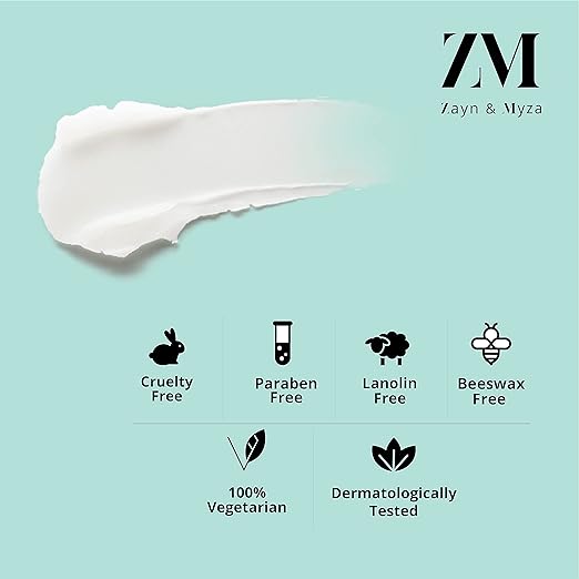 ZM Zayn & Myza Cleansing Make Up Remover Balm | Enriched with Cocoa Butter and Vitamin E | 2-1 melting cleansing balm |Hydrating Cleanser | No Dryness, Soft Moisturized skin, 15g