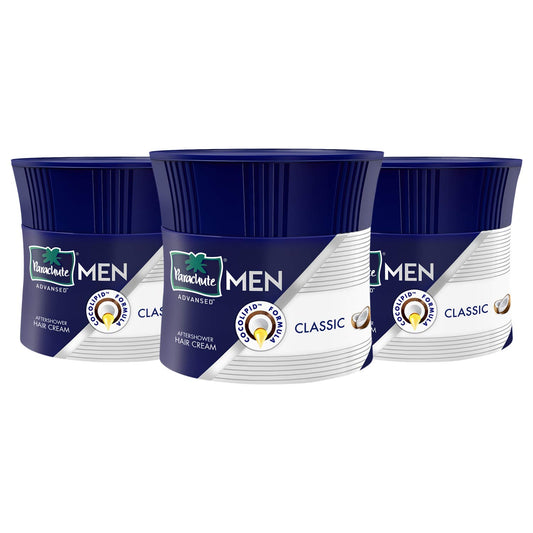 Parachute Advansed Men Hair Cream, Classic, 100 gm (Pack Of 3)