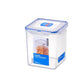 Lock & Lock HPL822R Square Storage Container - Clear/Blue, 4L