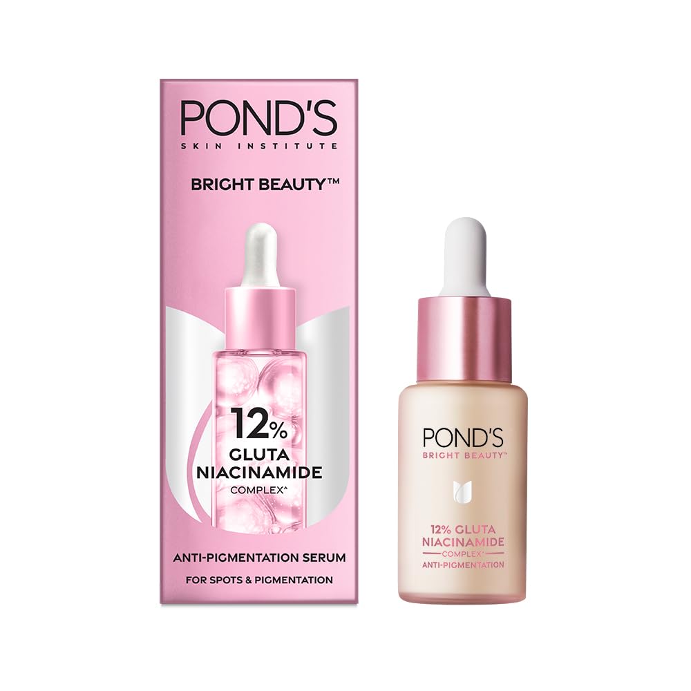 Pond's Bright Beauty Anti-Pigmentation Serum for Flawless Radiance with 12% Gluta-Niacinamide Complex