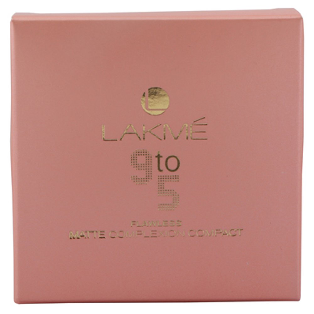 Lakme 9 to 5 Flawless Matte Complexion Compact, Melon, 8 gm