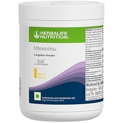 Herbalife Pack of Niteworks Ll-Argininie Powder - Lemon Flavour