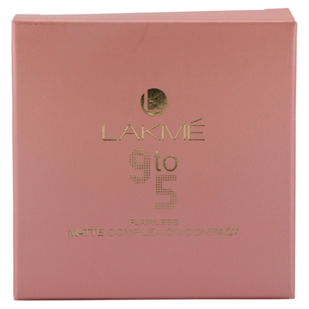 Lakme 9 to 5 Flawless Matte Complexion Compact, Melon, 8 gm