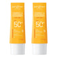 Dot & Key Vitamin C + E Super Bright Sunscreen SPF 50 Combo (Pack of 2, 50gm each) | Water-Light, UVA/UVB & Blue Light Protection | For Even Toned & Glowing Skin | No White Cast, | For All Skin Types