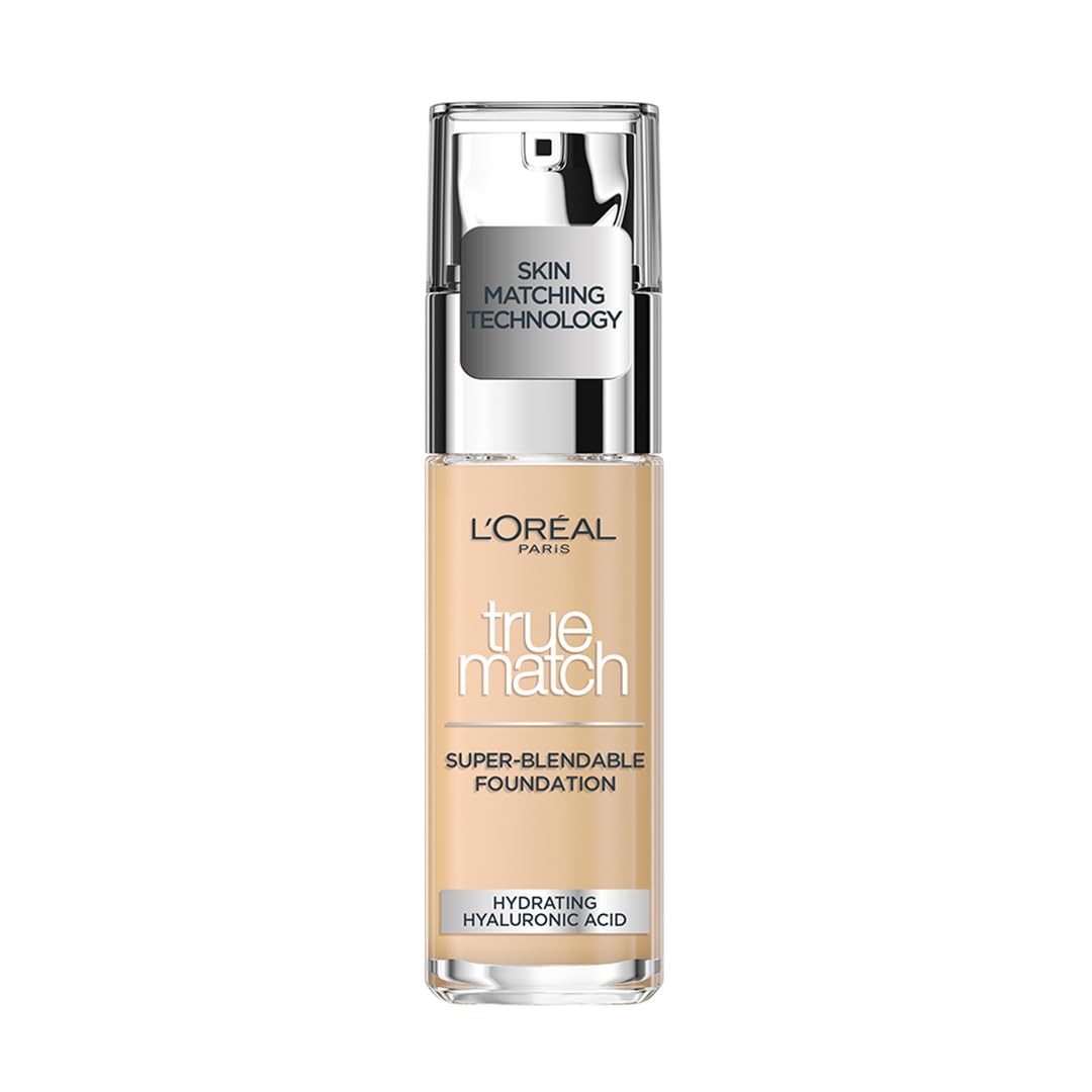 L'Oreal Paris True Match Super Blendable Liquid Foundation Golden Beige 3D3W, 30ml