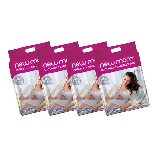 NewMom Disposable Maternity Pads (Maxi) - Pack of 5x3