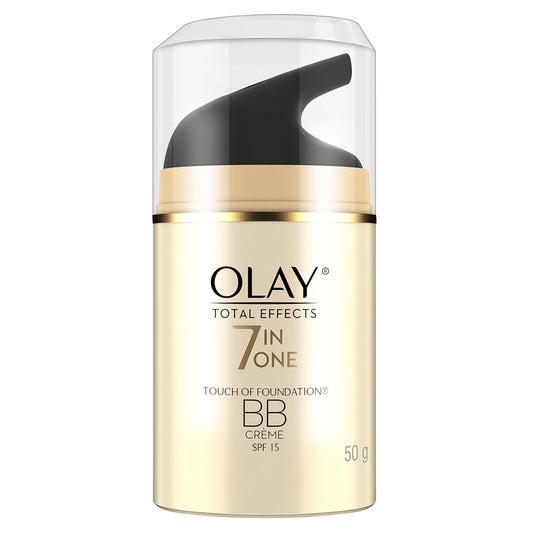 Olay Total Effects 7-In-1 Anti-Ageing BB Day Cream with Touch of Foundation (SPF15,50g)