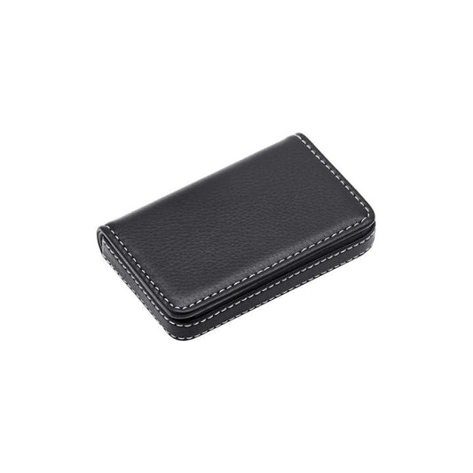 OFIXO Black Faux Leather Men's Card Holder