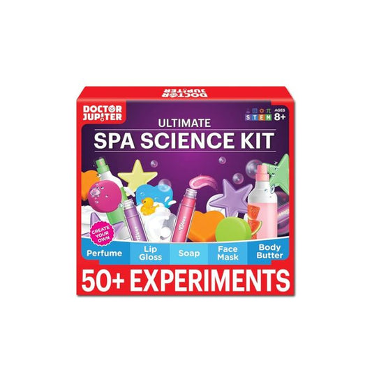 Doctor Jupiter Ultimate Spa Science Experiment Kit for Kids Aged 8-12-14