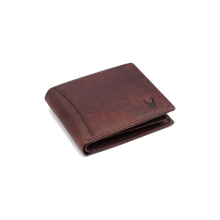 WILDHORN Genuine Leather Hand-Crafted Wallet For Men, Bifold Leather Wallet