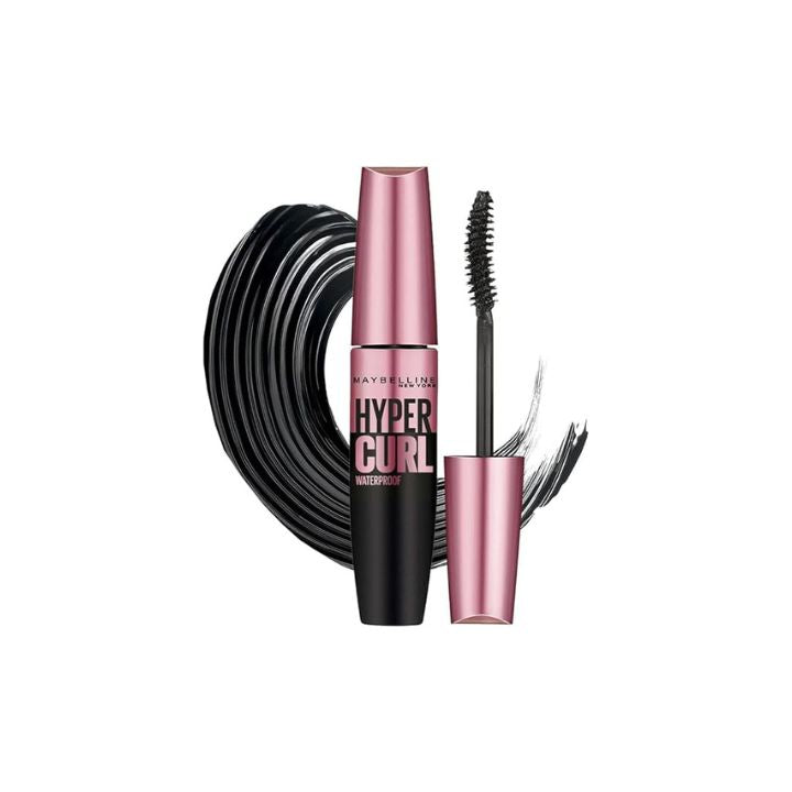 Maybelline New York Hypercurl Mascara Waterproof, Black, 9.2g