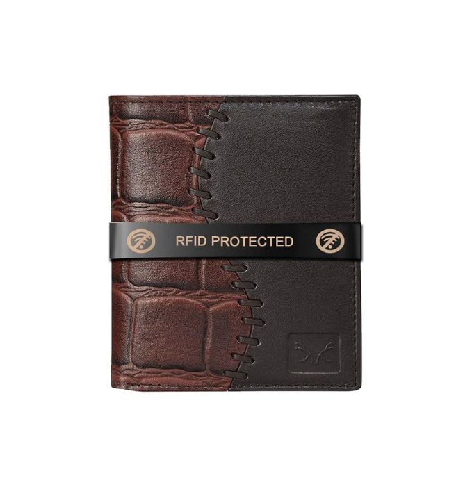 Al Fascino Stylish Men's RFID Protected Genuine Leather Wallet