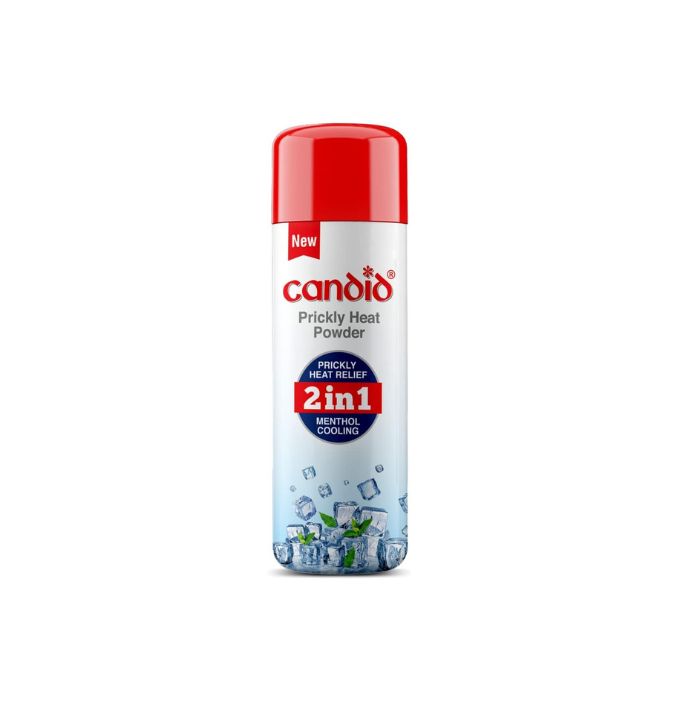 Candid Prickly Heat Powder 120g, white