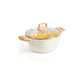 CAROTE 24Cm/4L Non Stick Kadai, Granite Sauce Pot, Induction & Gas Handi, Stew Pot, With Lid, 4.1 Liter